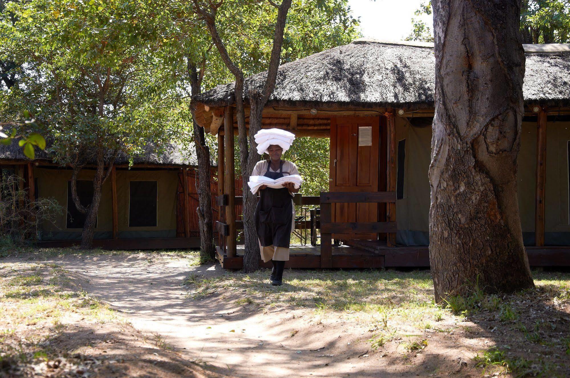 Shindzela Tented Camp Timbavati Vadrezervátum Kültér fotó